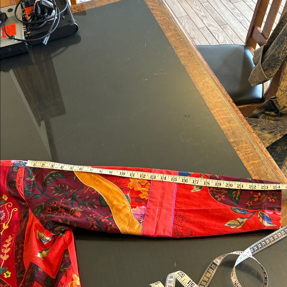 Colorful Floral Patchwork Jacket - Picture 10 of 11